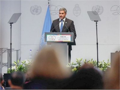 Mario Abdo pide un "enfoque más amplio" para medir el desarrollo de un país