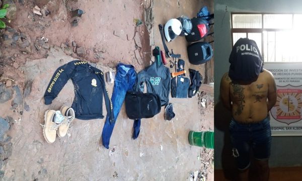 Capturan a sospechoso de robar en municipalidad de Itakyry