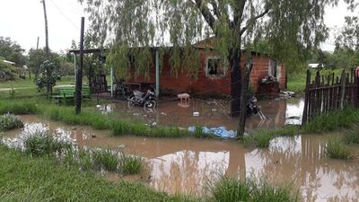 San Pedro: tras intensas lluvias familias quedaron bajo agua