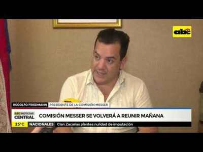 Comisión Messer se volverá a reunir mañana - Tv - ABC Color