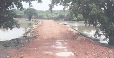MADES interviene obra vial que afectaría a una laguna en Piquete Cué - ADN Paraguayo
