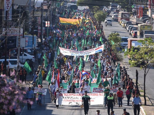 Los desvíos a tener en cuenta durante la marcha campesina
