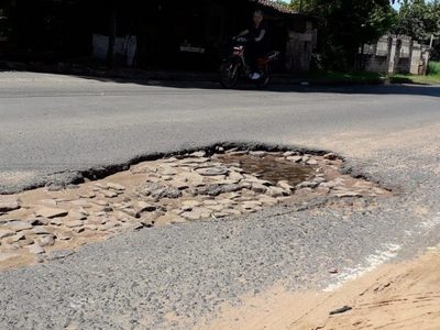 Medidas de urgencia a causa de baches