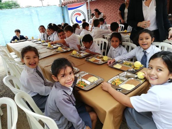 El almuerzo escolar ya llegó a Central