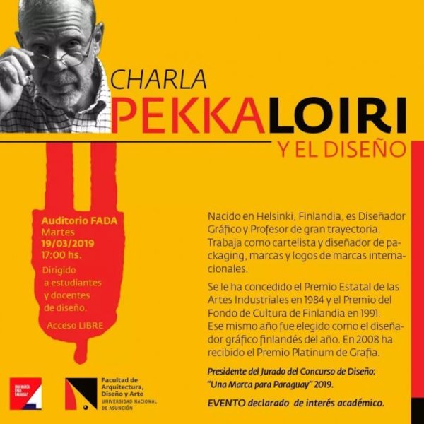Diseñador gráfico finlandés dará charla en la UNA | Paraguay en Noticias