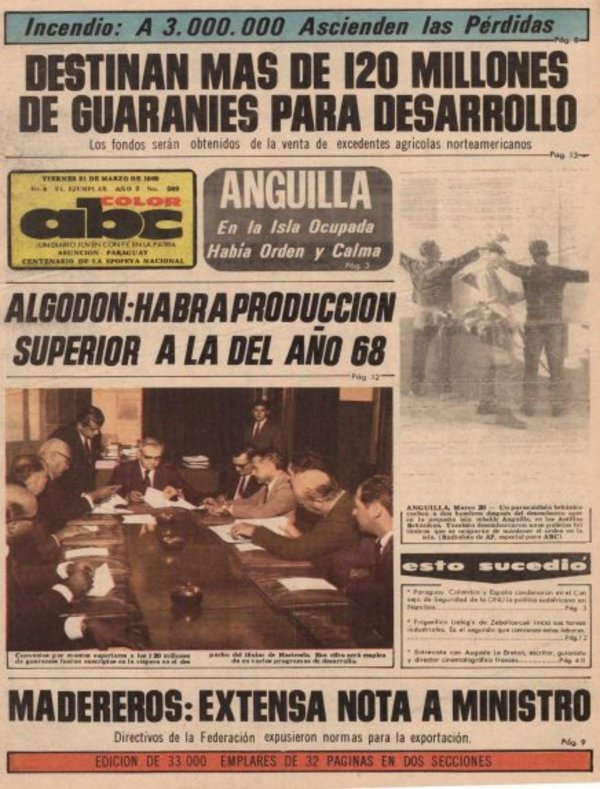 21 de marzo de 1969 - Un Dia Como Hoy - ABC Color