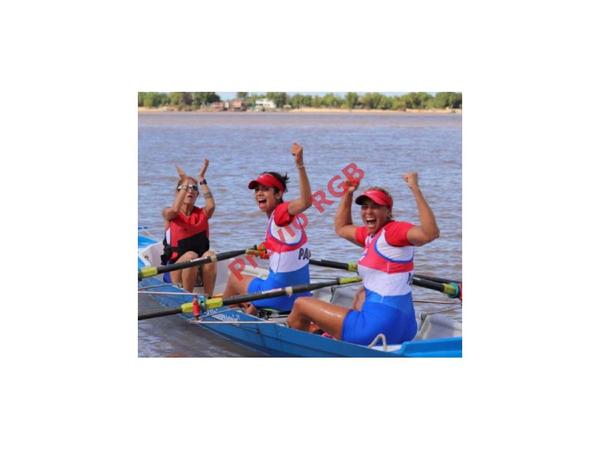 El remo vale oro y plata en Rosario