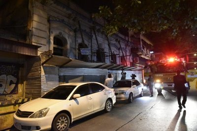 Obrero sufre accidente en el centro de Asunción - Nacionales - ABC Color