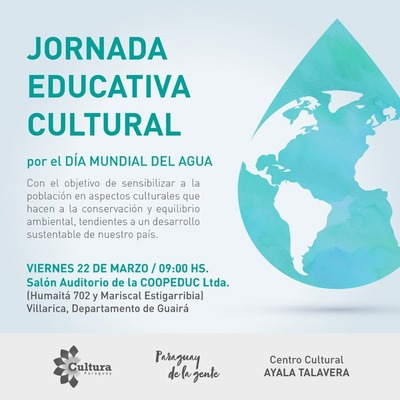 Jornada educativa y cultural  en Villarrica por el Día Mundial del Agua | .::Agencia IP::.