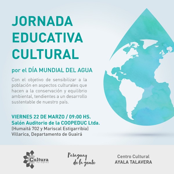 Jornada educativa y cultural en Villarrica por el Día Mundial del Agua | .::Agencia IP::.