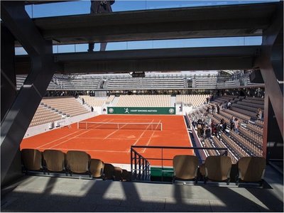 Roland Garros inaugura su nueva pista