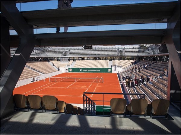Roland Garros inaugura su nueva pista