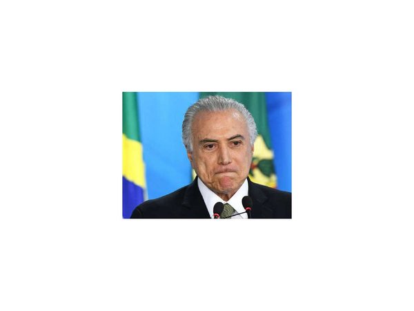 Michel Temer fue arrestado