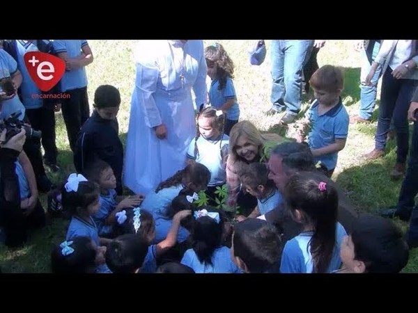 PLANTATON 2019: IMPULSAN ARBORIZACIÓN A ESTUDIANTES ITAPUENSES