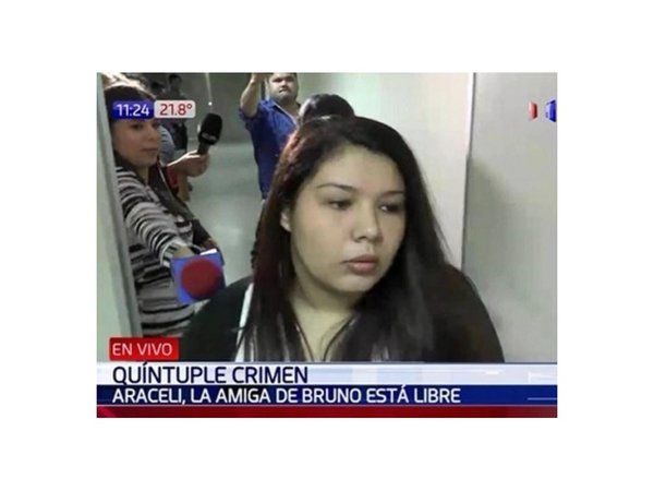Quíntuple homicidio: Araceli quedó libre