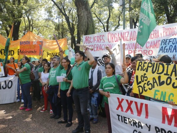 Imágenes de la Marcha Campesina