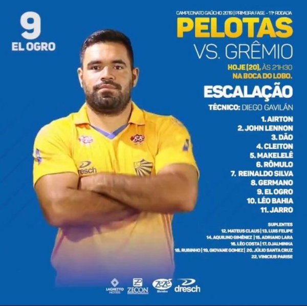 “Ogro” Correa, en Pelotas - Deportes - ABC Color