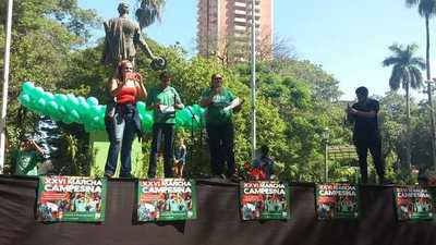 Marcha Campesina: "El Gobierno crea más problemas de los que soluciona" » Ñanduti