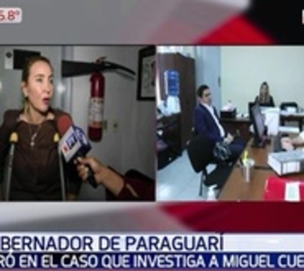 Gobernador de Paraguarí declara en caso que investiga a Miguel Cuevas - Paraguay.com