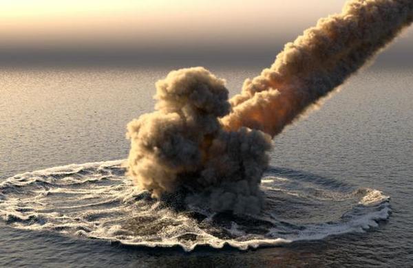 El meteorito que impactó en el mar de Bering y que generó una explosión 10 veces mayor que la bomba atómica - C9N