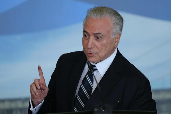 Autoridades de Brasil detienen al expresidente Michel Temer