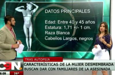 C9N: Detallamos características del cuerpo de la mujer desmembrada en Ciudad del Este - C9N