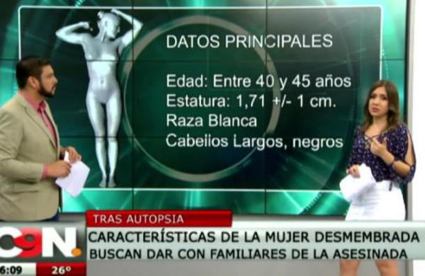 C9N: Detallamos características del cuerpo de la mujer desmembrada en Ciudad del Este - C9N