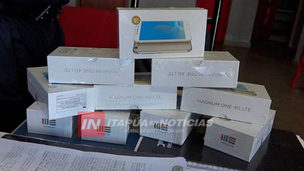 ATRAPAN A HOMBRE CON ORDEN DE CAPTURA Y VARIOS CELULARES SIN DOCUMENTOS