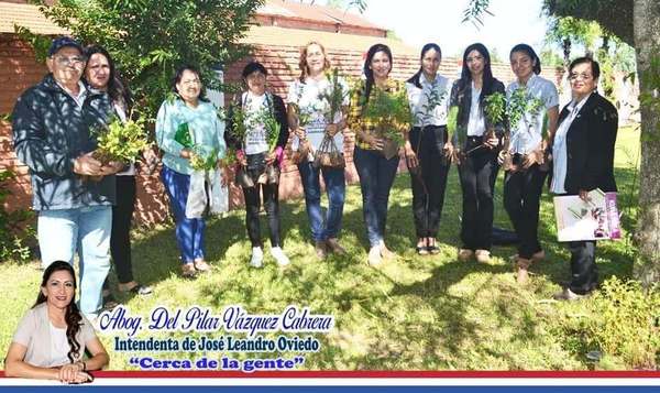MUNICIPALIDAD DE JOSÉ LEANDRO OVIEDO SE SUMÓ AL PLANTATÓN 2019