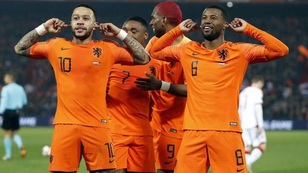 Holanda goleó a Bielorrusia en el inicio de las Eliminatorias para la Euro 2020