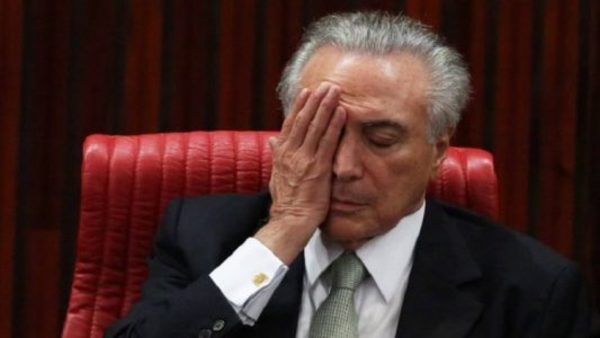 Expresidente del Brasil Michel Temer preso