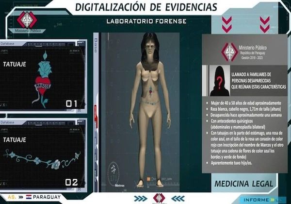 Reconstruyendo el cuerpo buscan identificar a mujer desmembrada