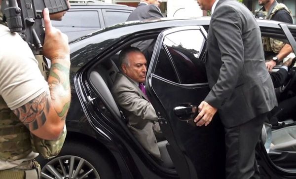 Ex presidente Temer fue detenido por corrupto