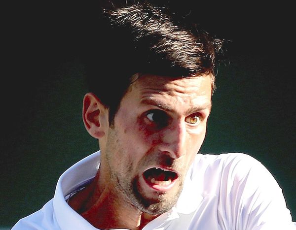 Djokovic, Federer y Serena atrapan