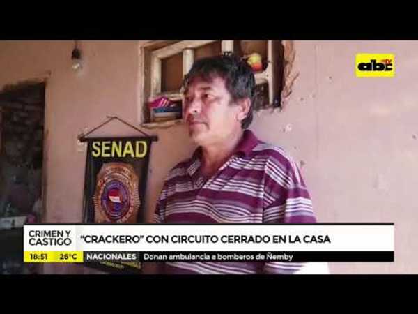 Vendedor de crack tenía circuito cerrado - Tv - ABC Color