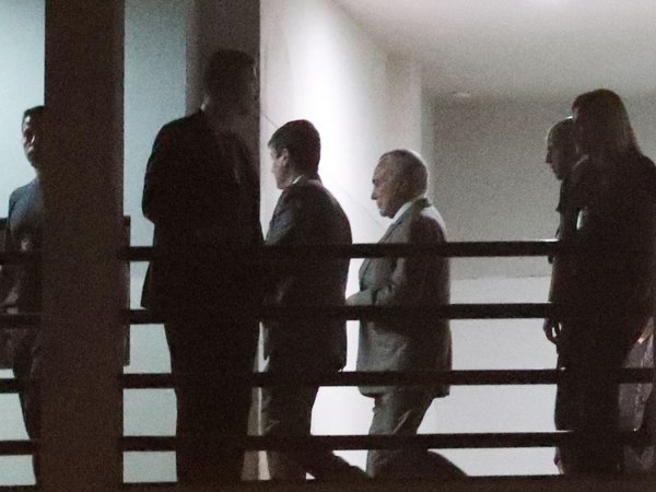 Temer, detenido como presunto jefe de “organización criminal” en Brasil