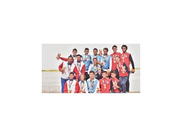 Paraguay se cuelga otra medalla en remo