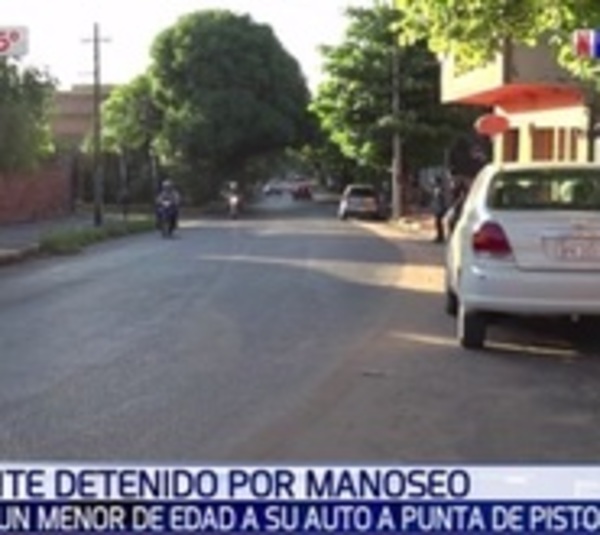 Cae sujeto que habría obligado a menor a subir a auto para manosearlo - Paraguay.com