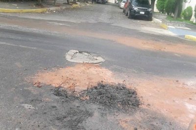 El 60% de los asfaltados de Asunción ya superó su vida útil