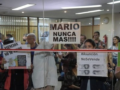 Incidentes en la Junta Municipal de Asunción