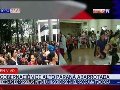 A días de las internas, masiva inscripción para Tekoporã