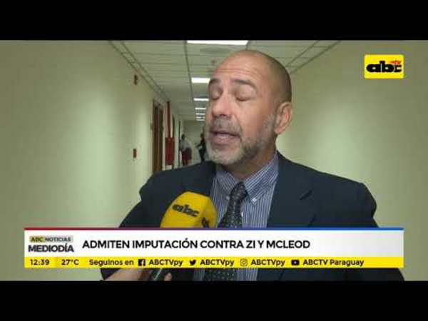 El juez Gustavo Amarilla admitió la imputación contra Javier Zacarías Irún y su - Tv - ABC Color