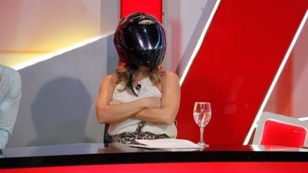 Dahiana Bresanovich Y El Motivo Por El Cual Apareció Con ‘casco’ En Teleshow