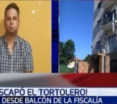 Tortolero con 24 antecedentes escapó de la Fiscalía - Paraguay.com