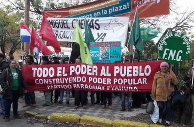 Policí­a no dejará salir a marchar a manifestantes | Paraguay en Noticias 