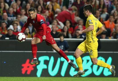 Portugal no pudo con Ucrania en el regreso de Cristiano
