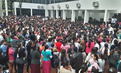 Entre incidentes y a dos días de las internas inscriben para Tekoporã