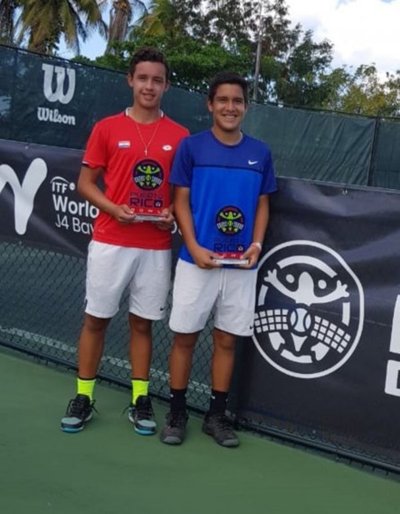 Subcampeonato para Bruno Brítez en dobles - Edicion Impresa - ABC Color