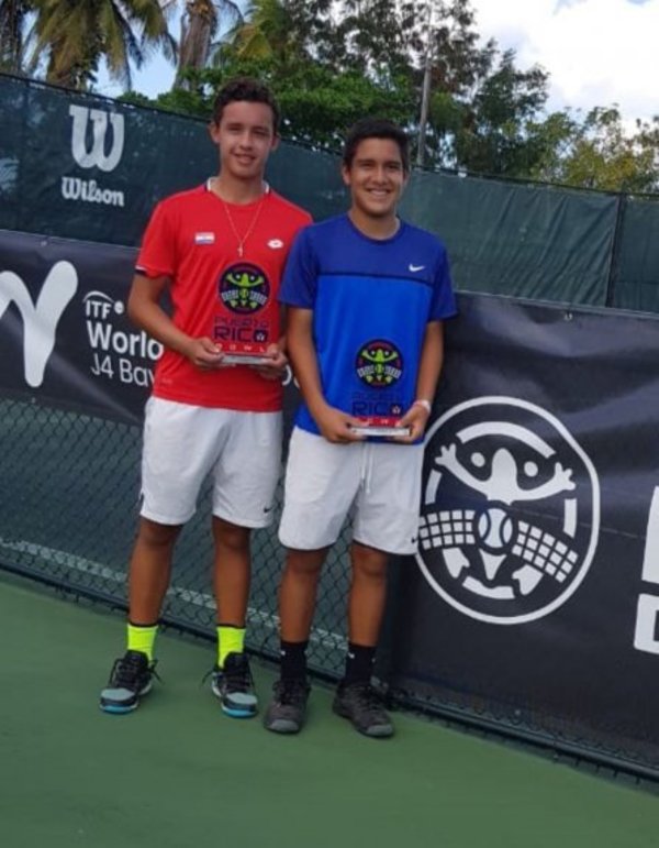 Subcampeonato para Bruno Brítez en dobles - Edicion Impresa - ABC Color