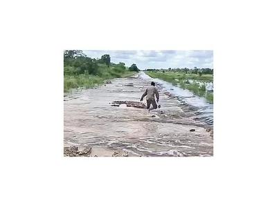 Paró la lluvia y quedaron secuelas en el Alto Paraguay